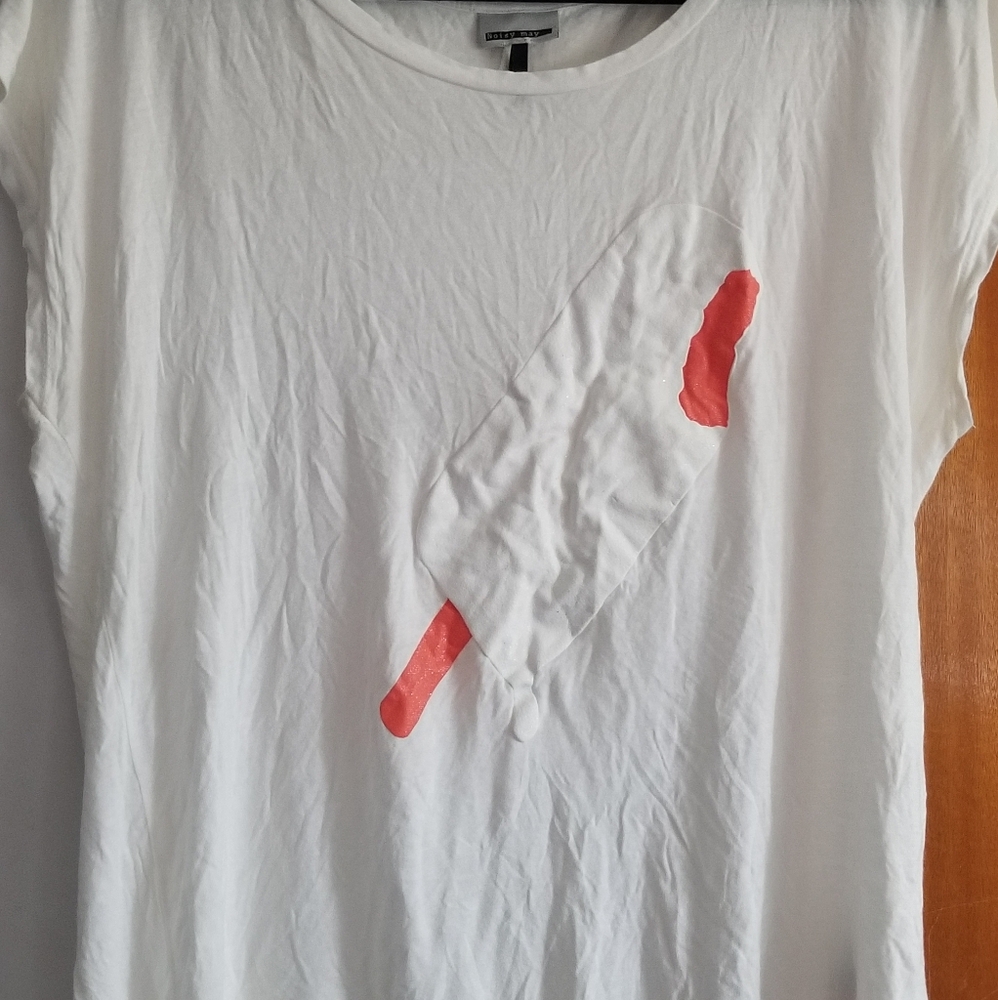 👙Design Lab puff graphic top - Picture 3 of 8